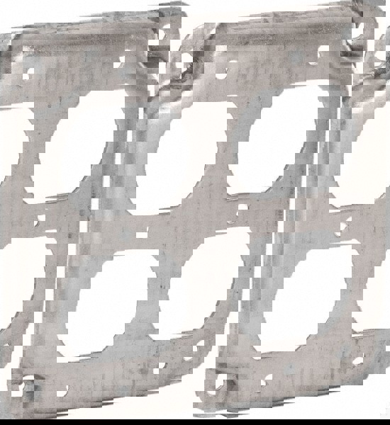 Electrical Box Cover: Steel, 4